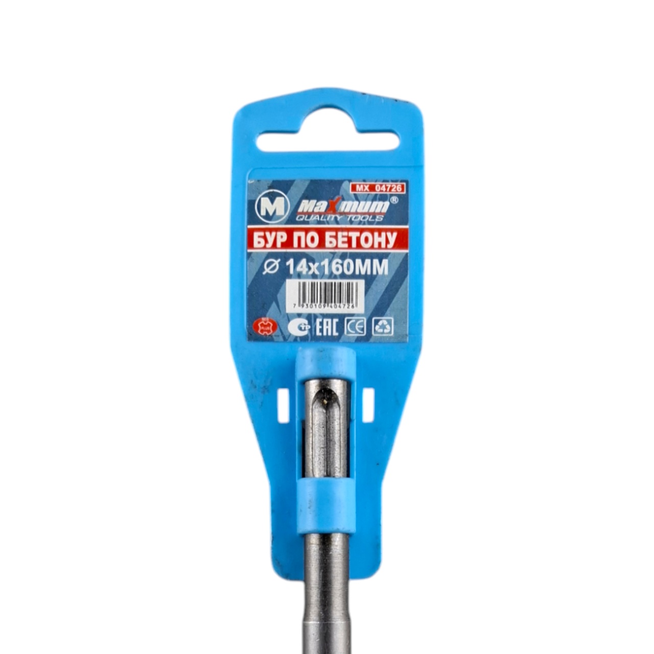 Бур по бетону с хвостовиком SDS-PLUS 14x160 мм, "MAXIMUM" MX 04726 оптом